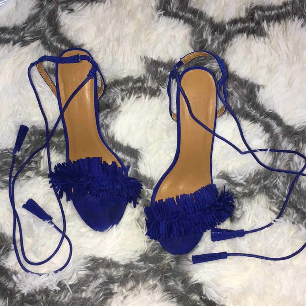 Cobalt blue heels